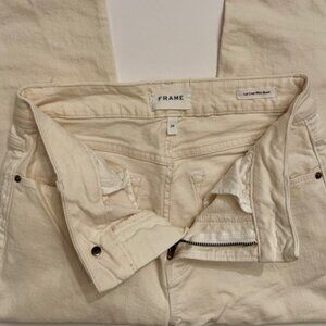 Frame, Le Crop Mini Boot cut jeans, Au Natural, Size 24